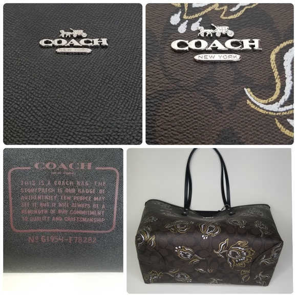 COACH 4 SET DESIGNER BAG MAKEUP CASE WALLET CHARM - Picture 10 of 12